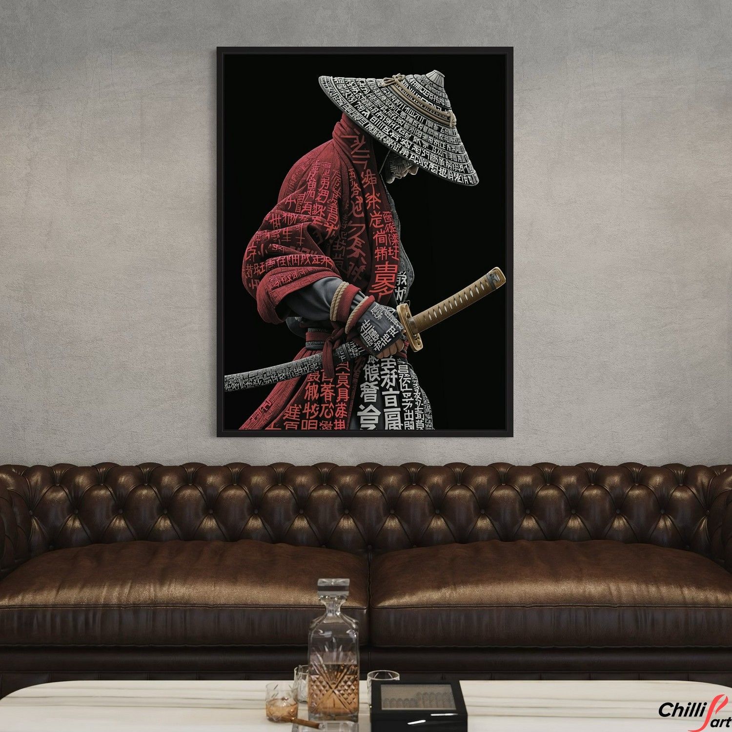 Картина Katana Warrior