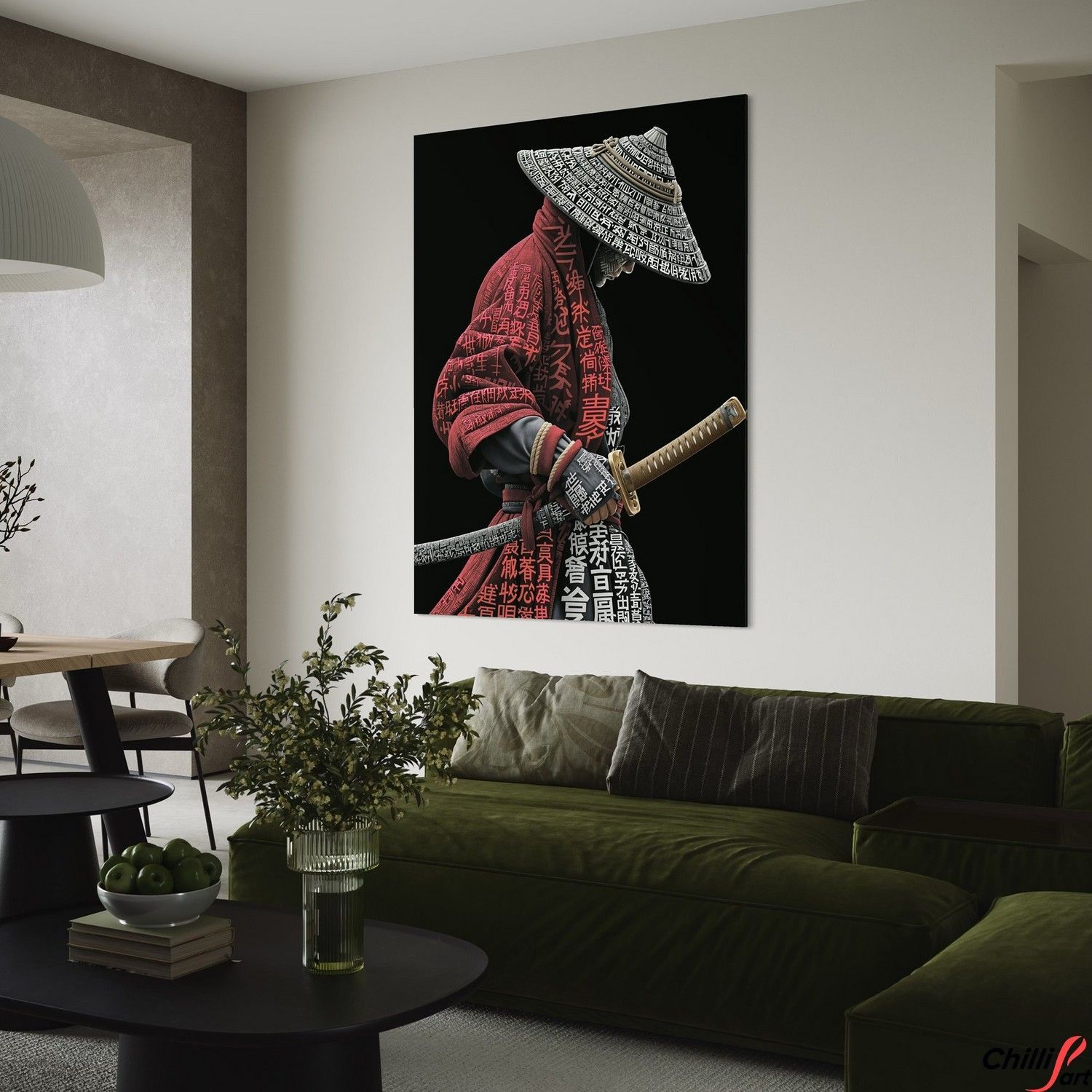 Картина Katana Warrior