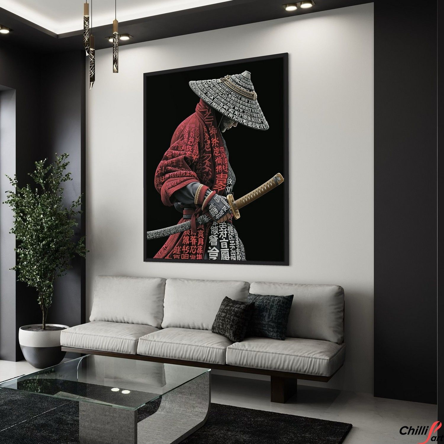 Картина Katana Warrior