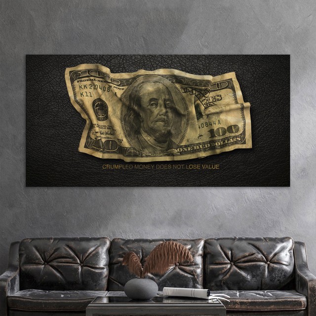 Картина CRUMPLED MONEY