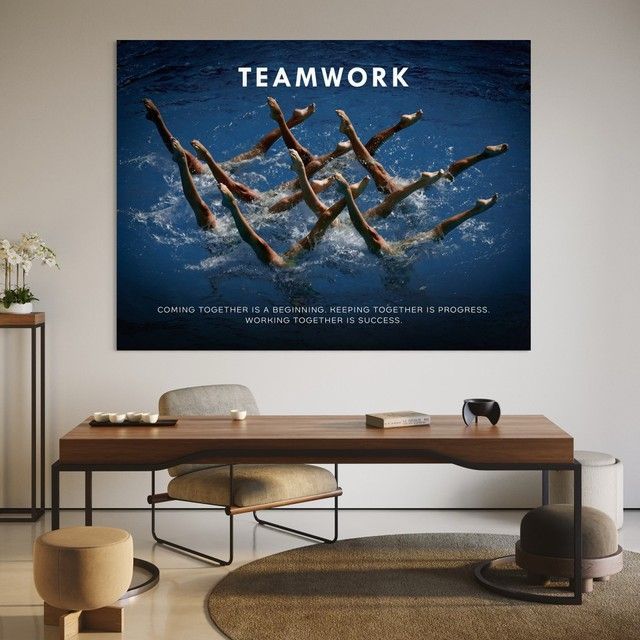 Картина Work Together. Win Together