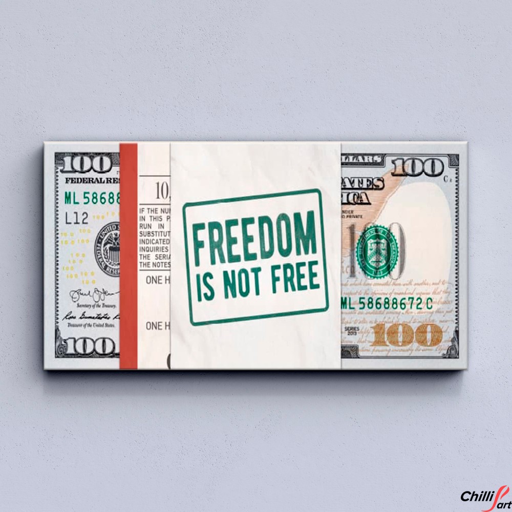 Картина Freedom is not free