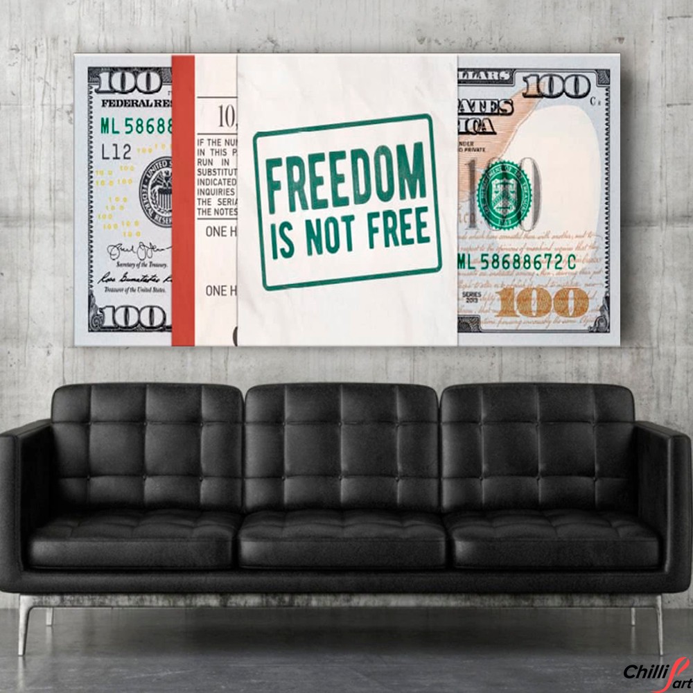 Картина Freedom is not free