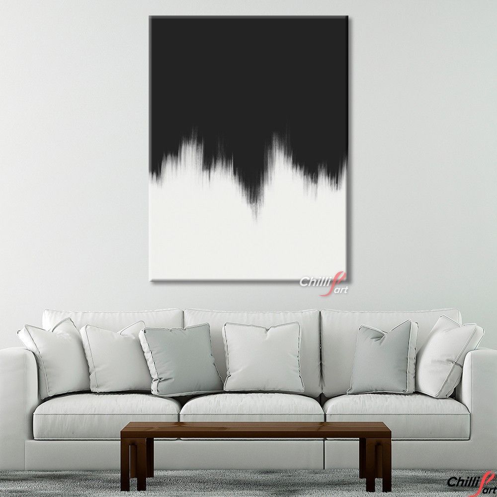 Картина Noir Blanc - 90х120 см - З Рамкою