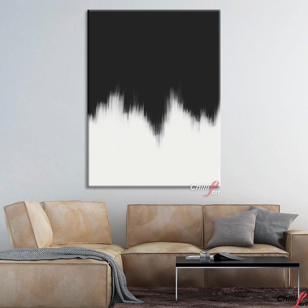 Картина Noir Blanc - 90х120 см - З Рамкою