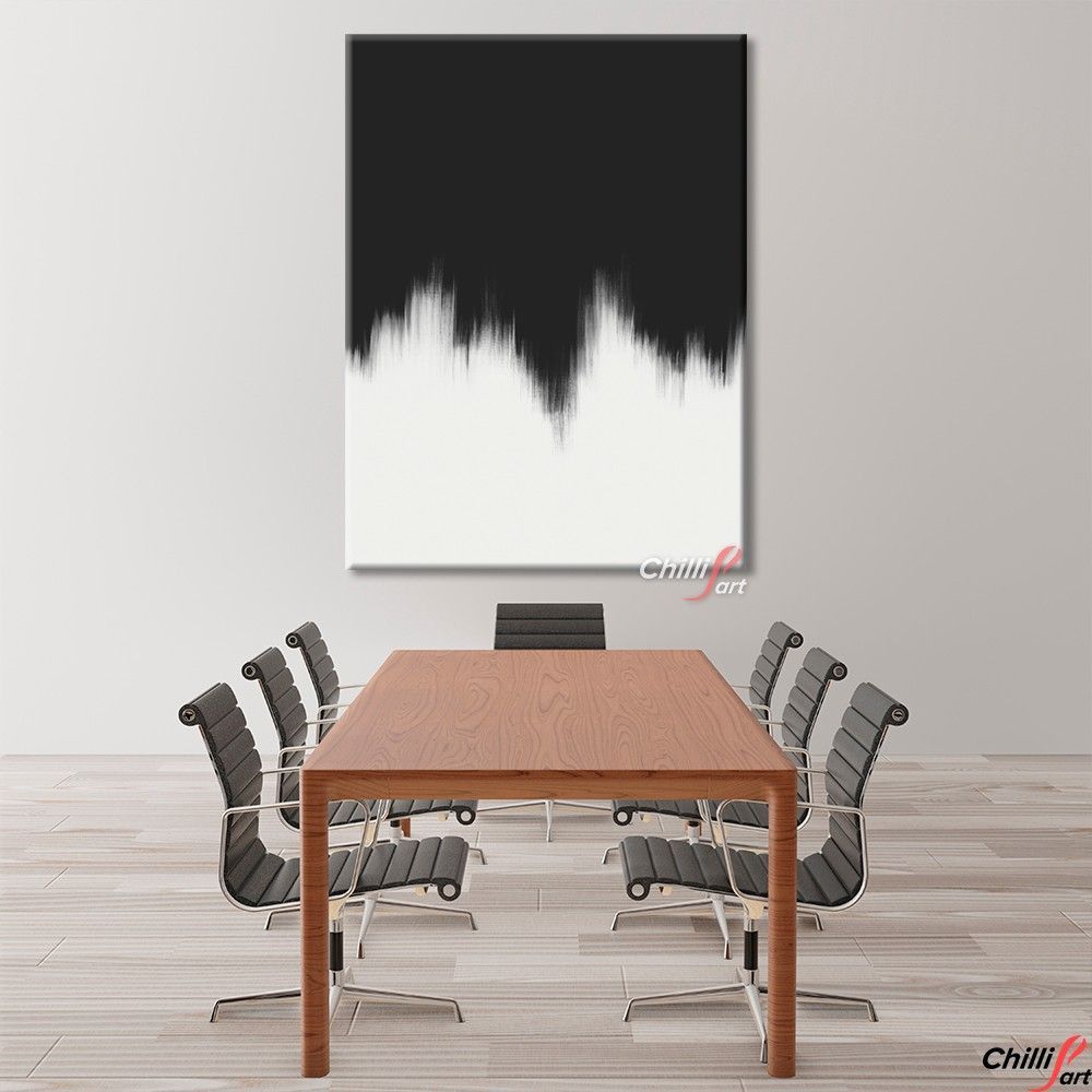 Картина Noir Blanc - 90х120 см - З Рамкою