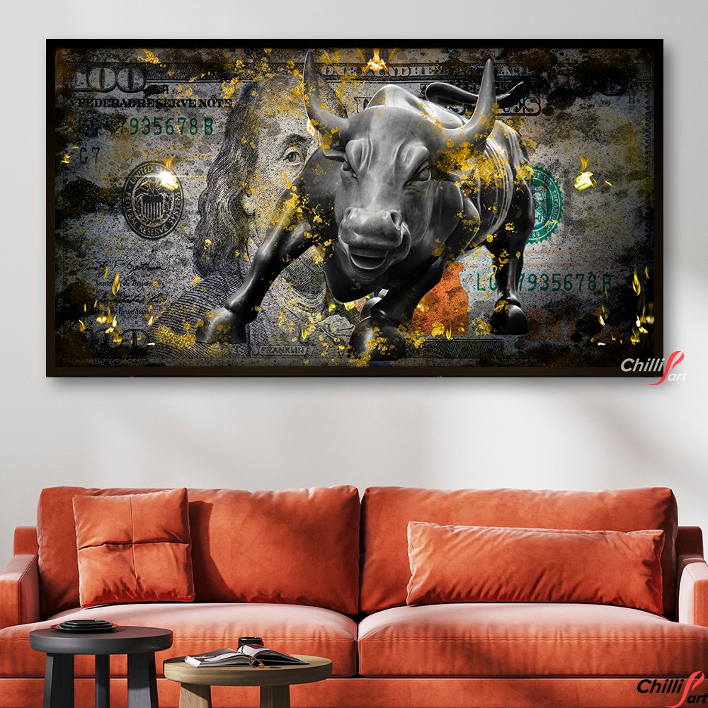Картина golden bull