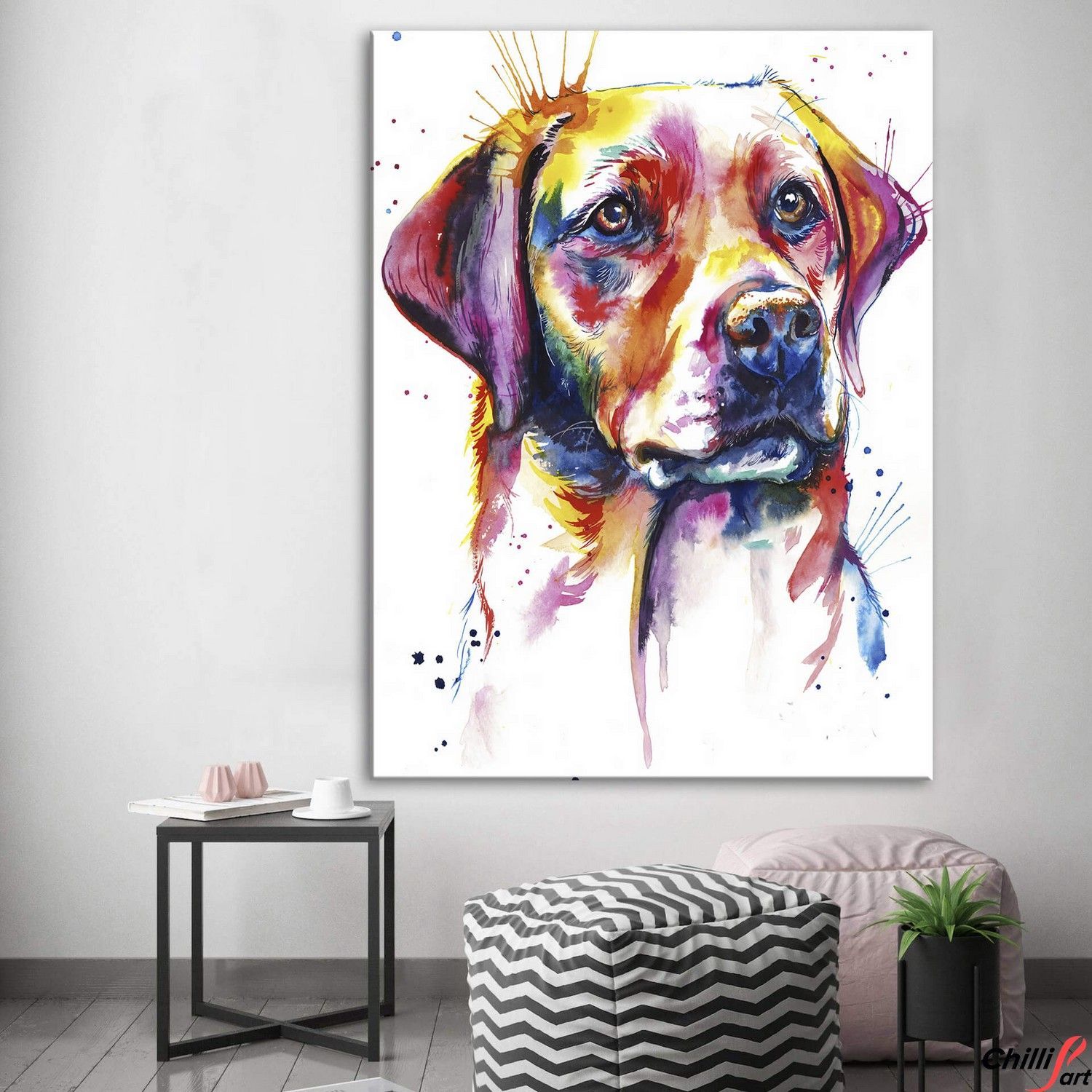 Картина Watercolor Labrador