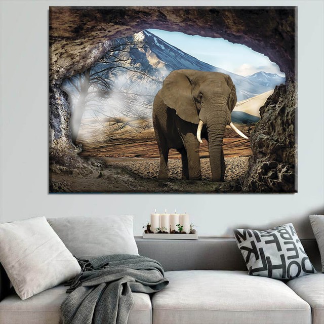 Картина Elephant Cave