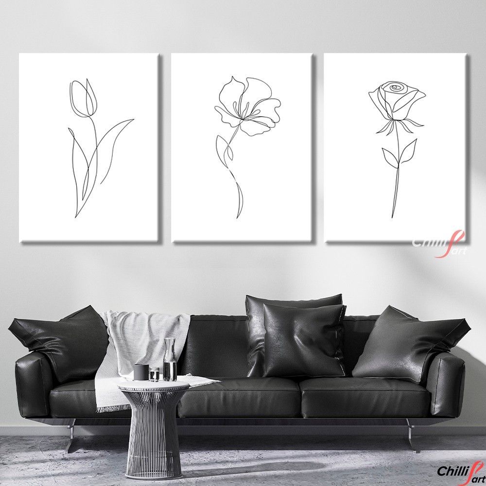 Картина Flower lines
