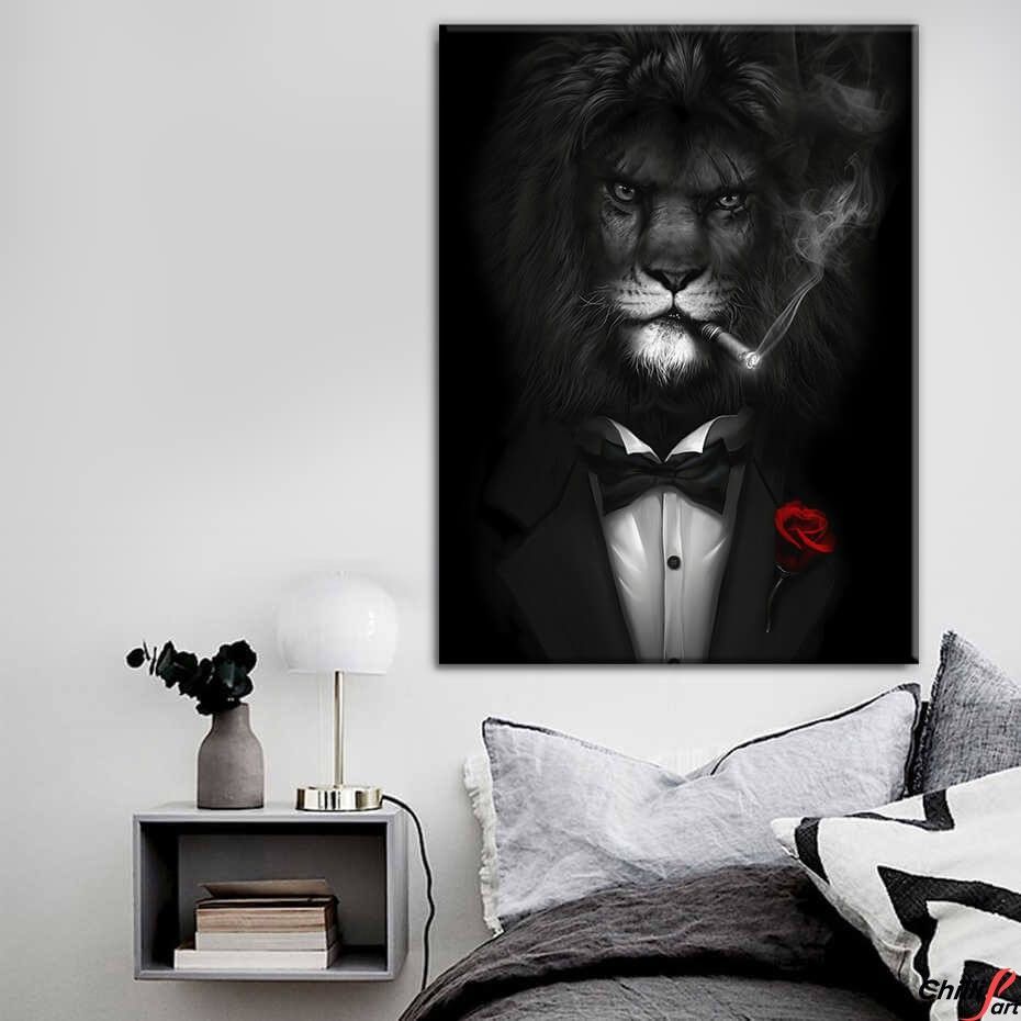 Картина Lion in Jacket