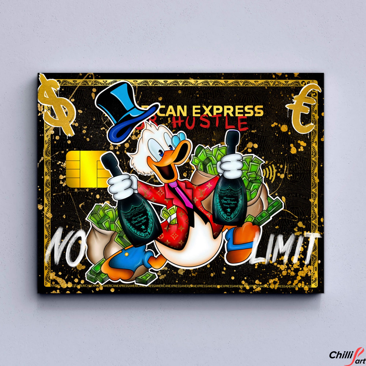 Картина American Express Scrooge McDuck