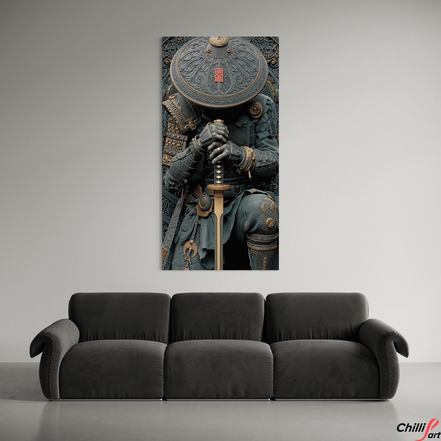 Картина Pic Bushido Warrior - Рамка + Скло