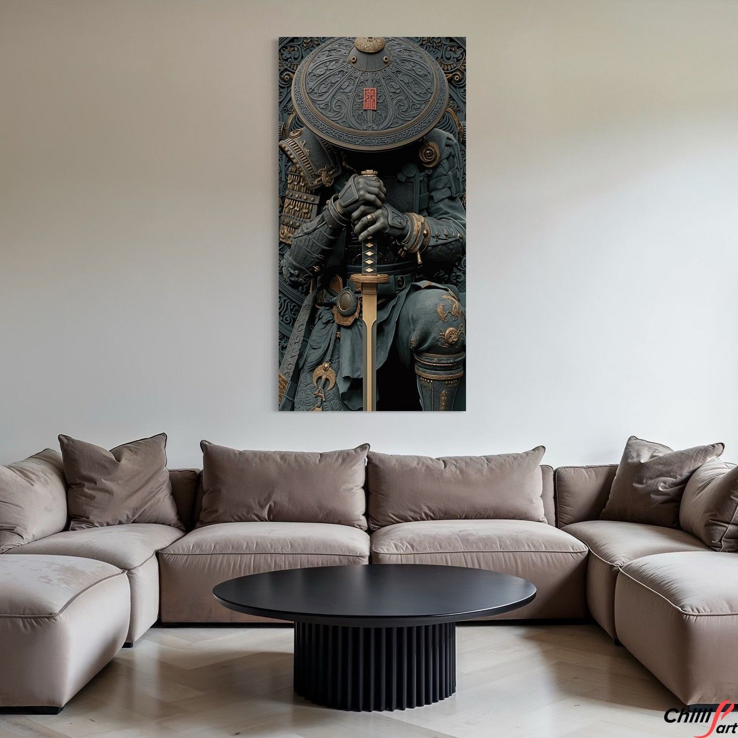 Картина Pic Bushido Warrior - Рамка + Скло