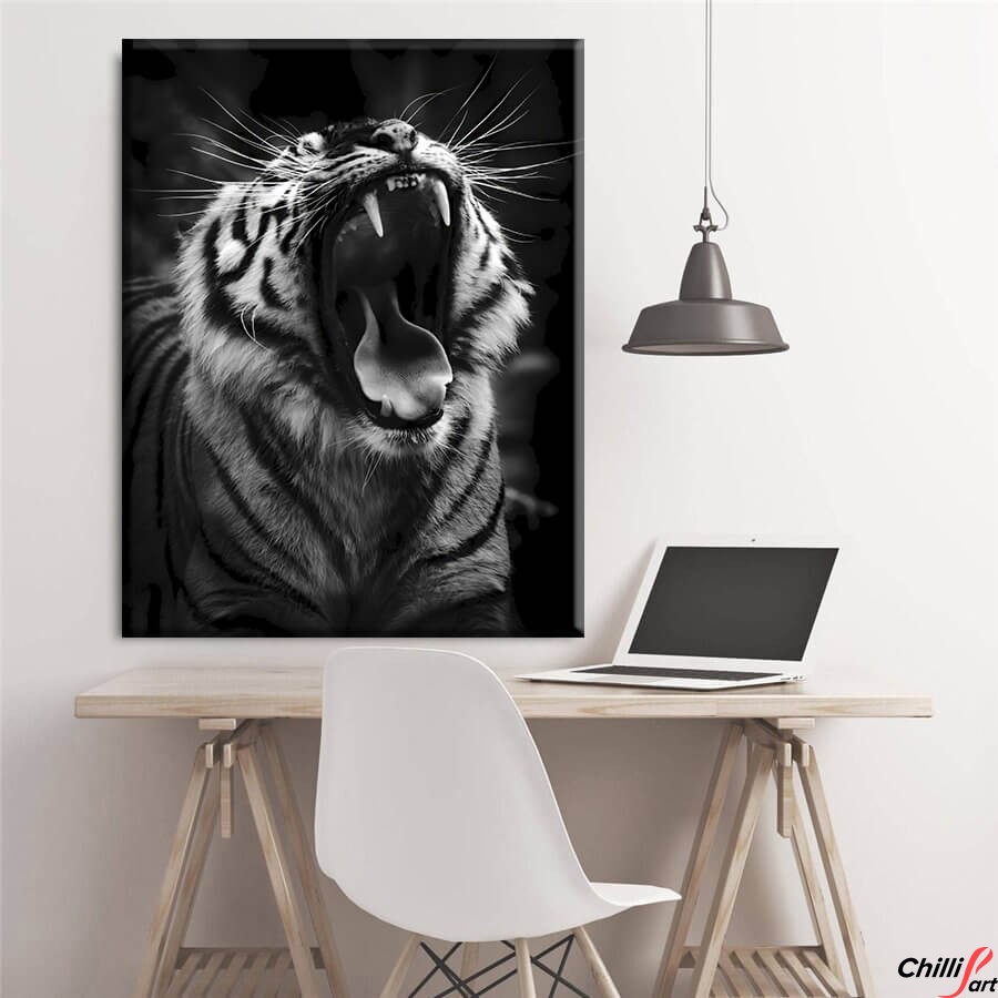 Картина Tiger Angry