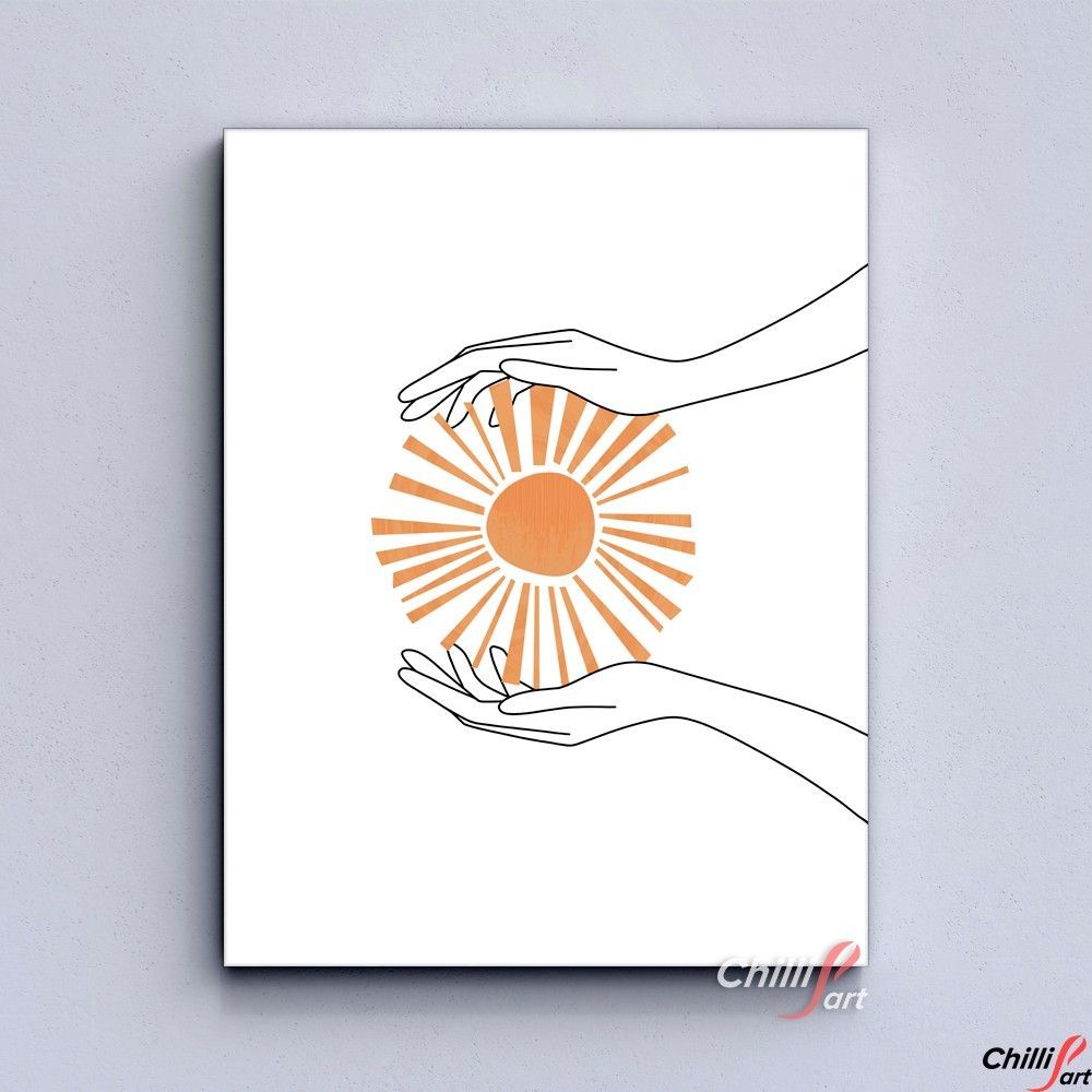 Картина Aura hands