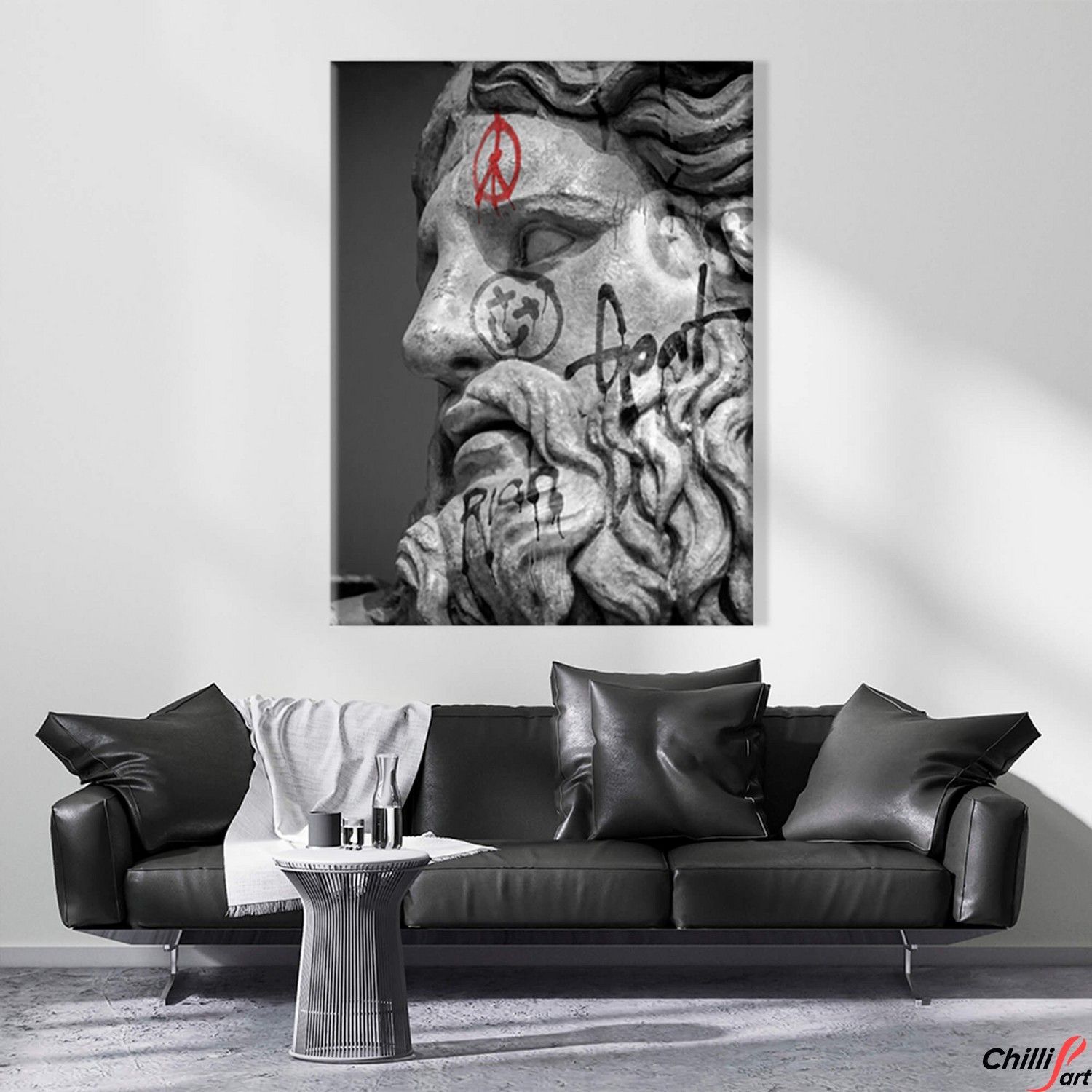 Картина Art Statue Peace - 90x180 см - Без рамки