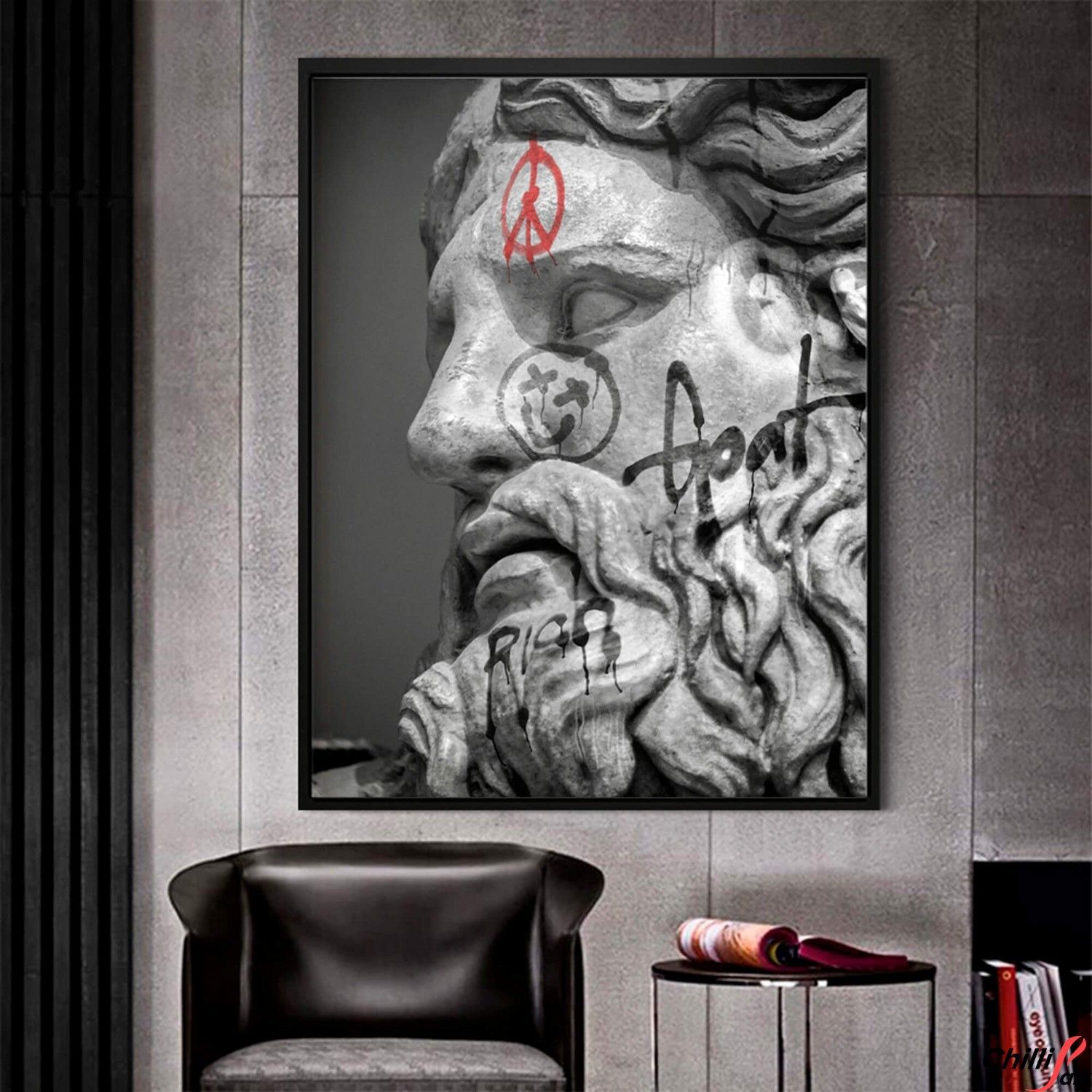 Картина Art Statue Peace - 90x180 см - Без рамки