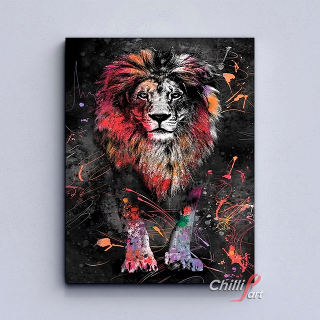 Картина Graffiti Lion