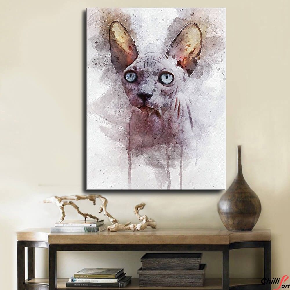 Картина Watercolor Sphinx