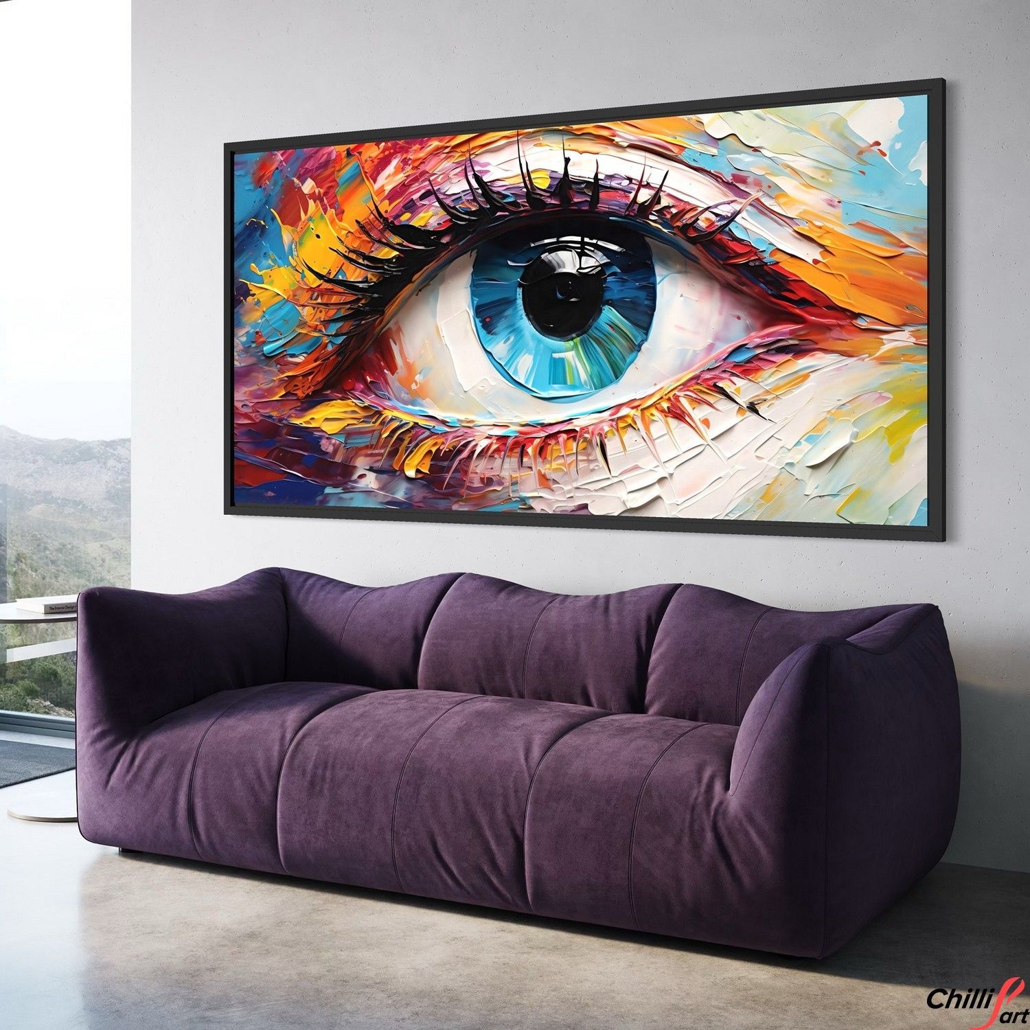 Картина Chromatic Gaze