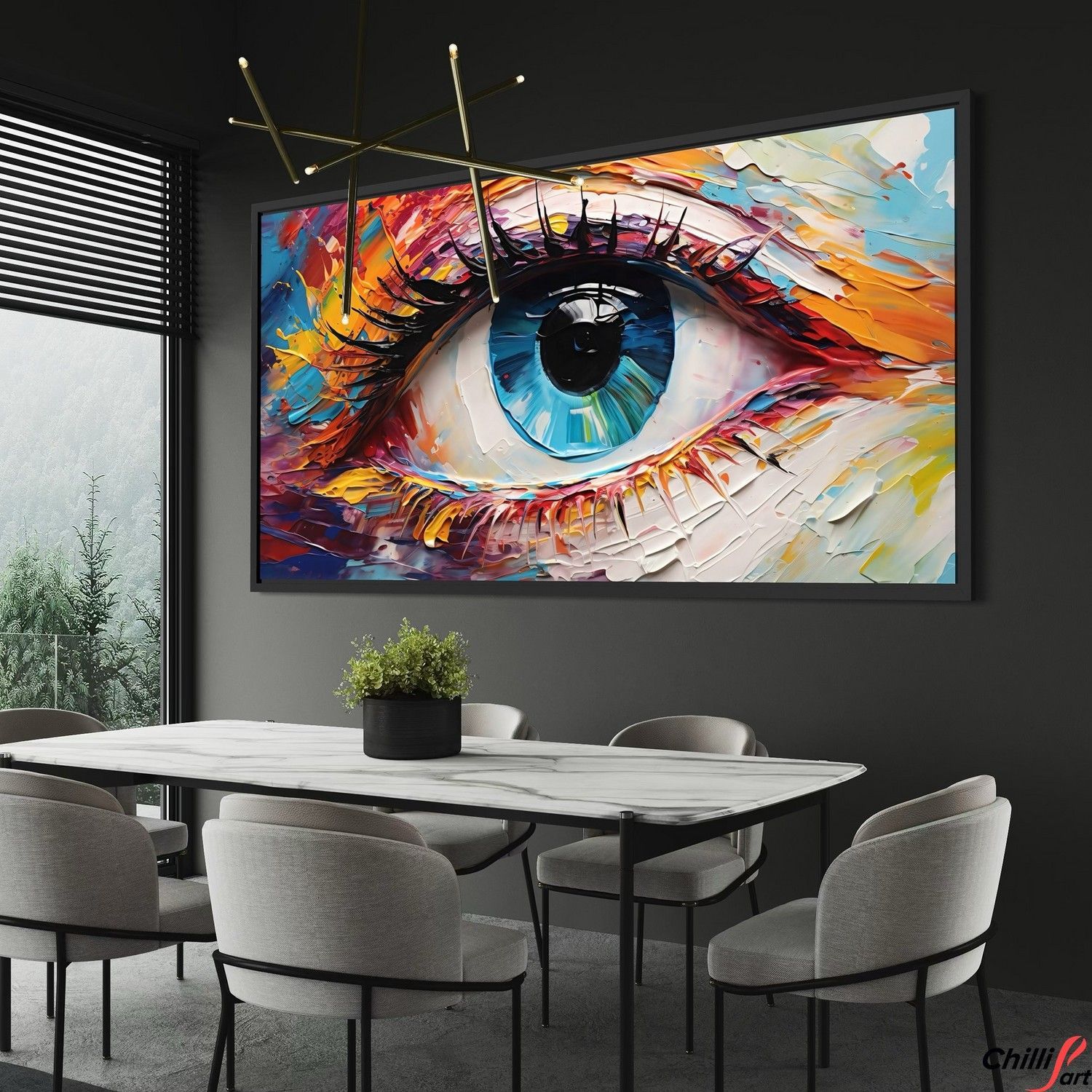 Картина Chromatic Gaze
