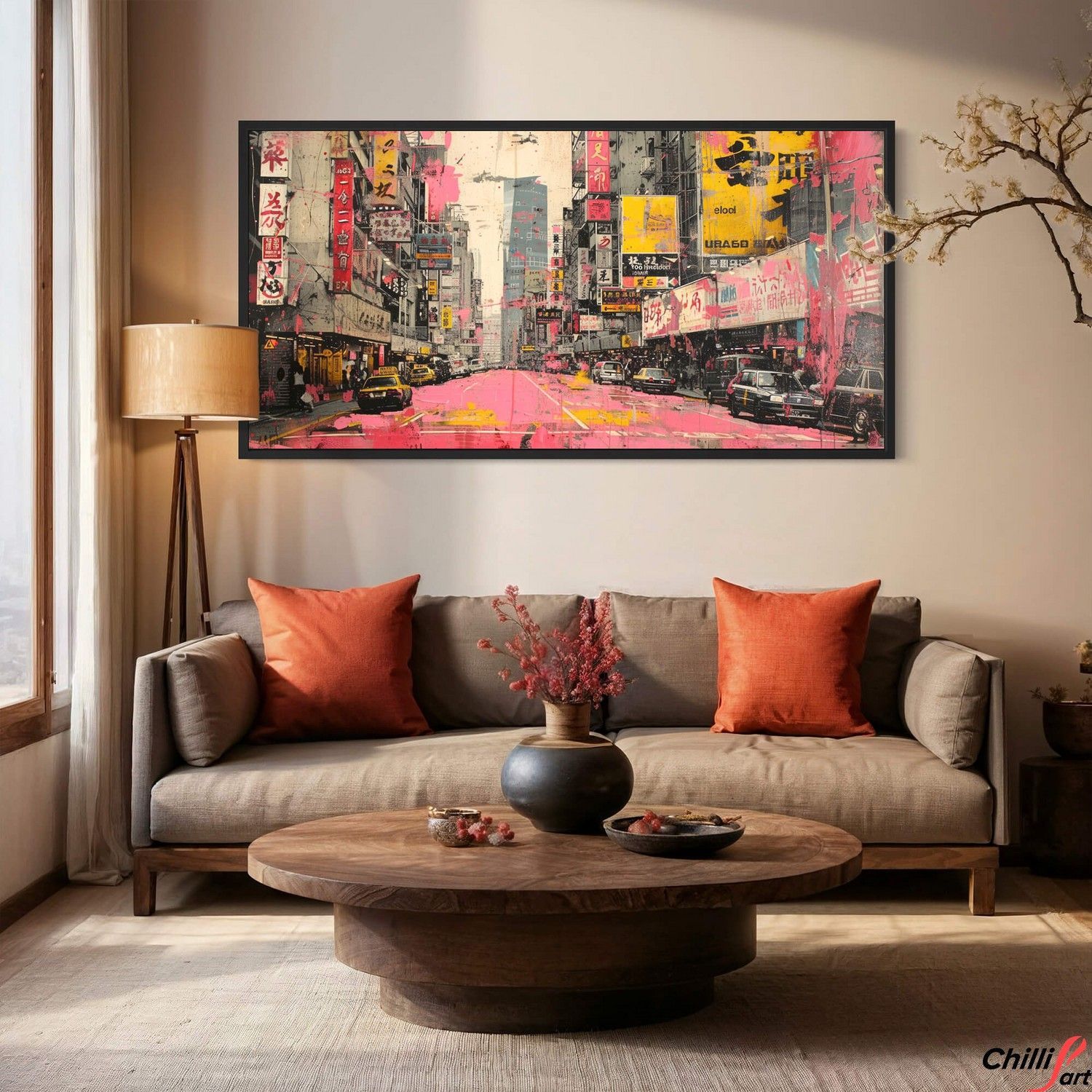 Картина Asian cityscape 1103
