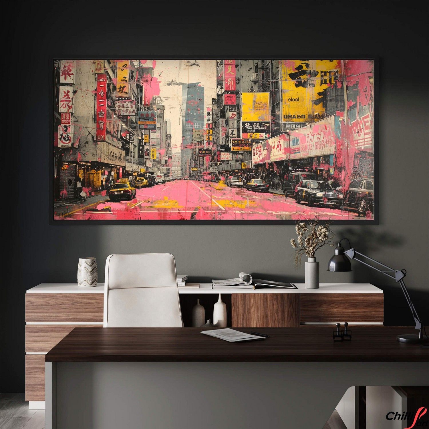 Картина Asian cityscape 1103
