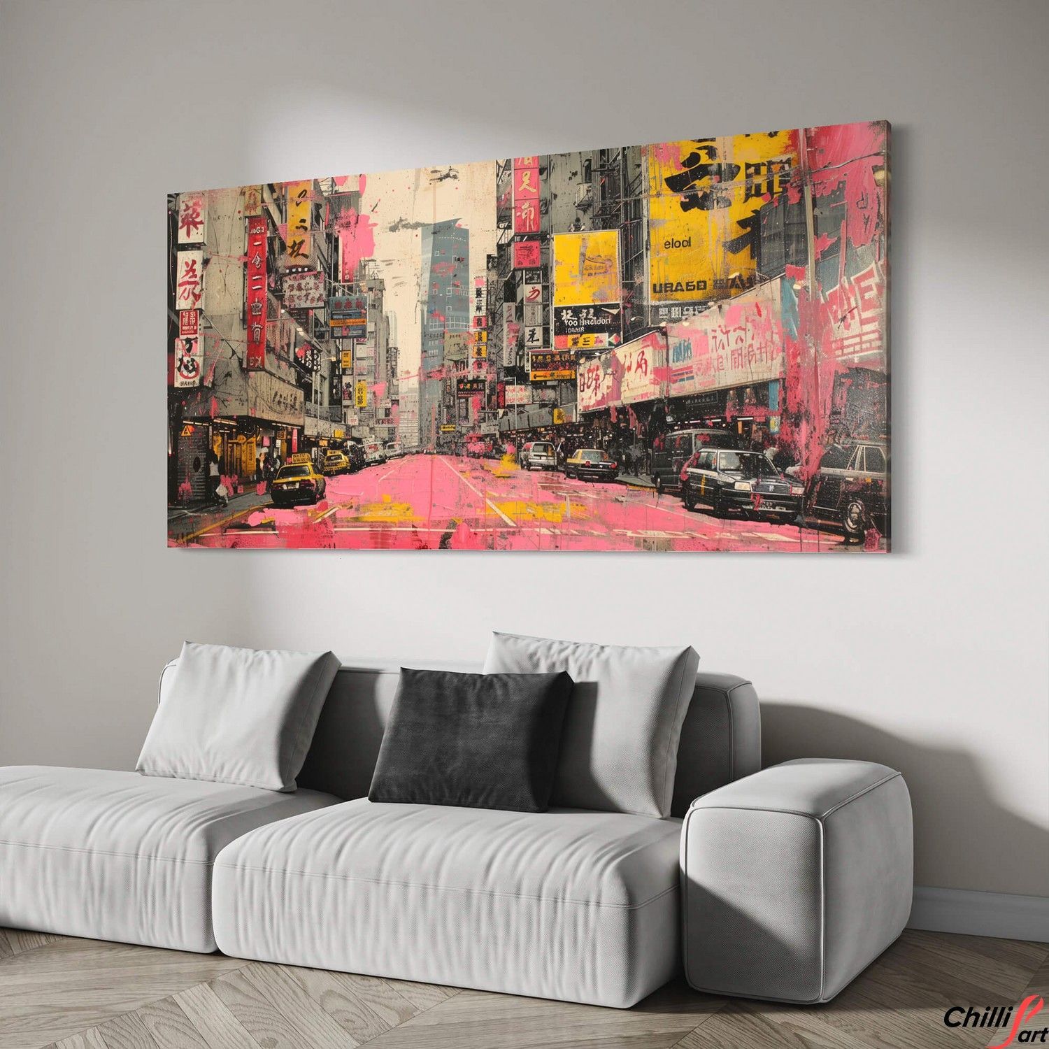 Картина Asian cityscape 1103