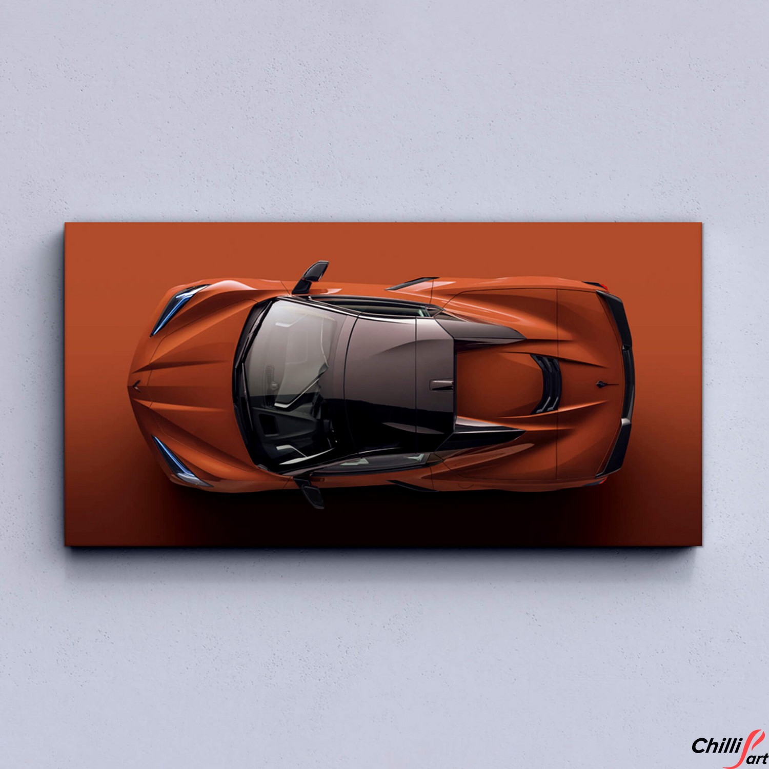 Картина Corvette C8