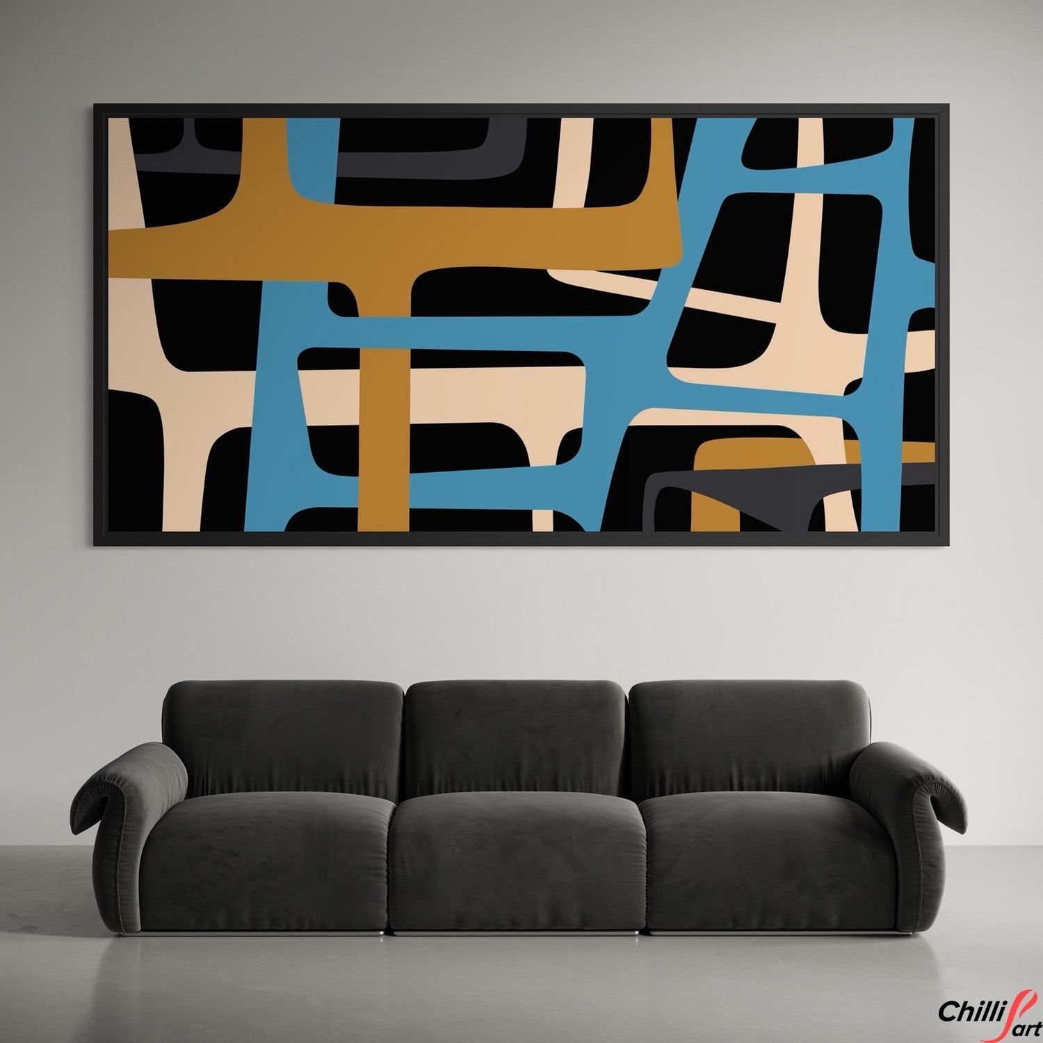 Картина Mid-Century Grid