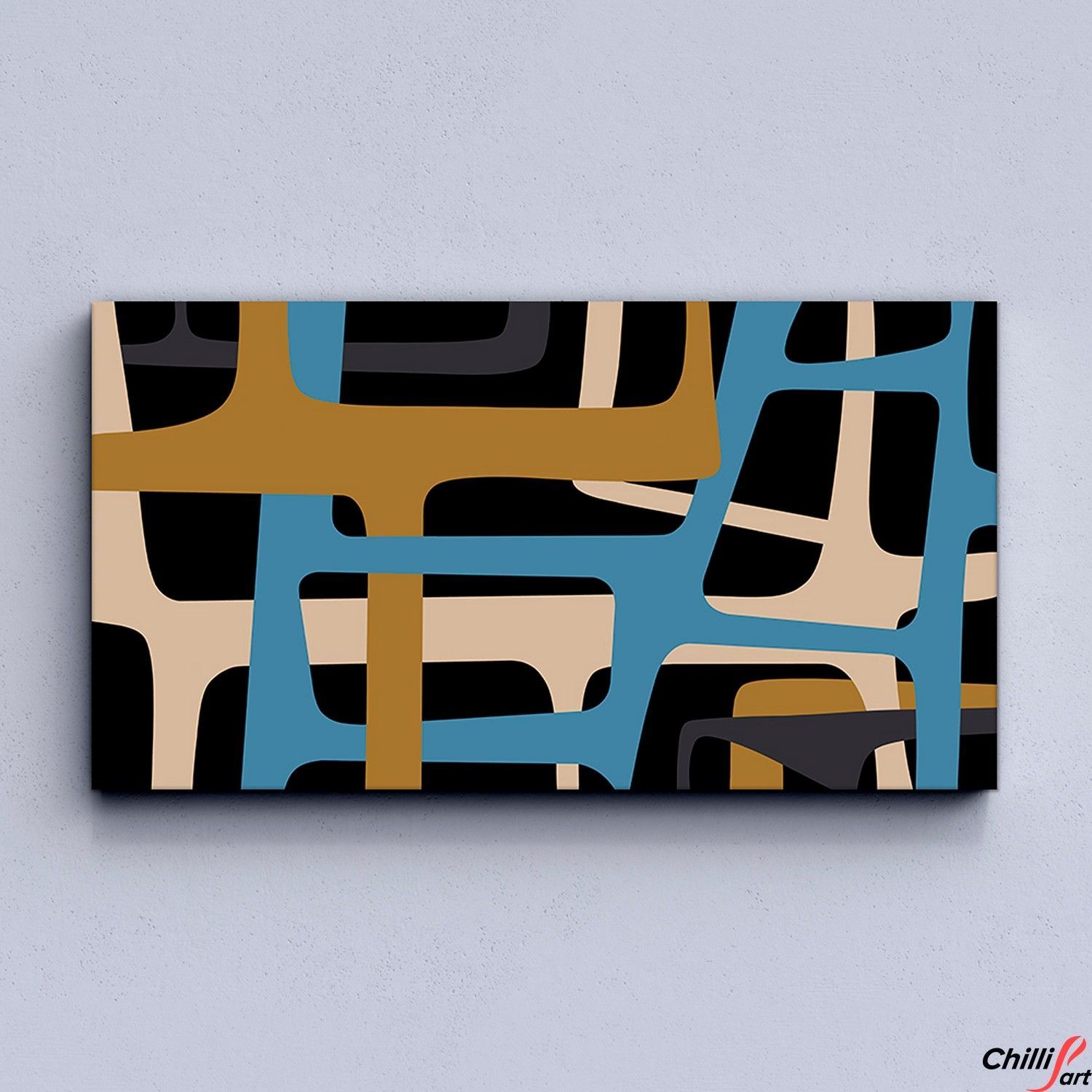 Картина Mid-Century Grid