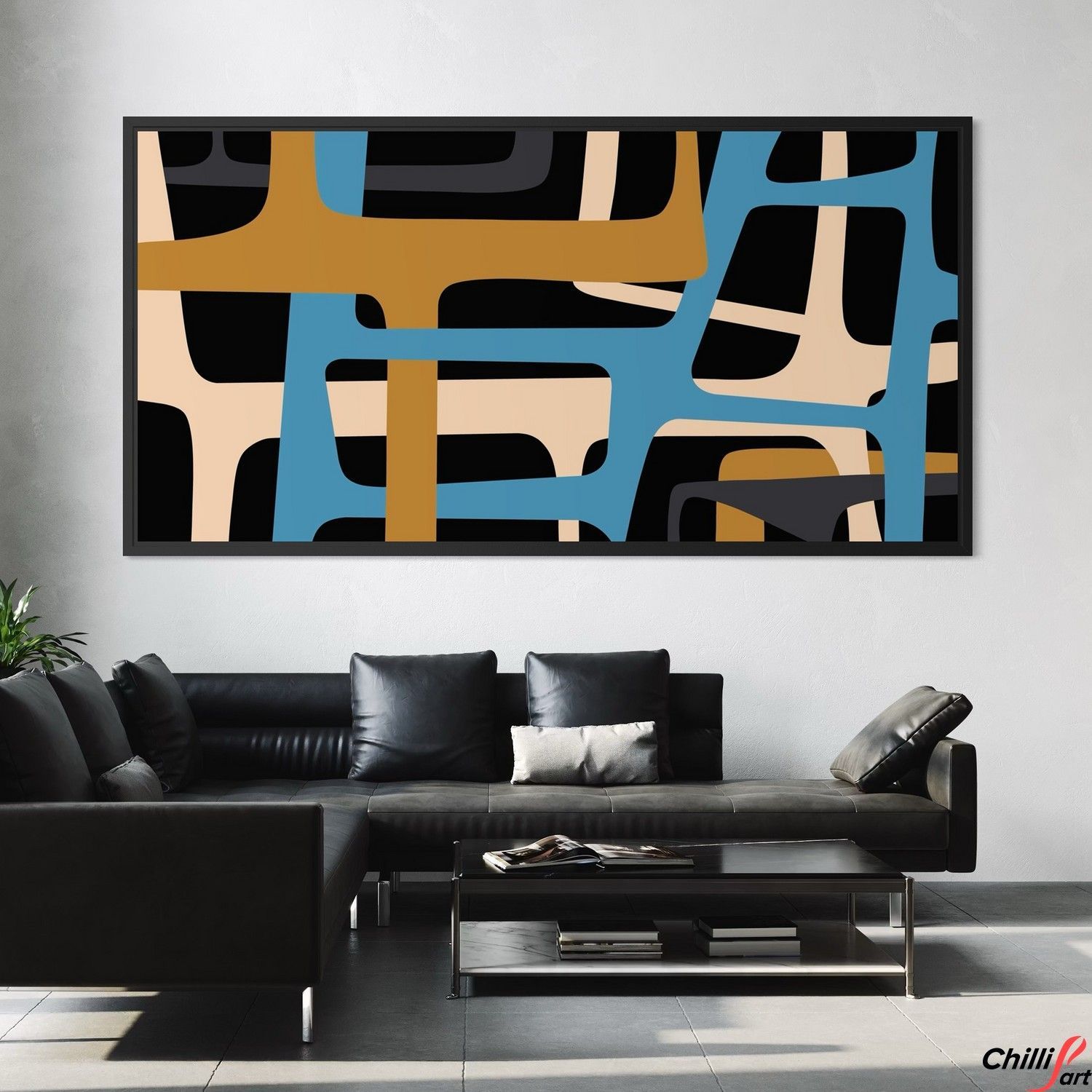 Картина Mid-Century Grid
