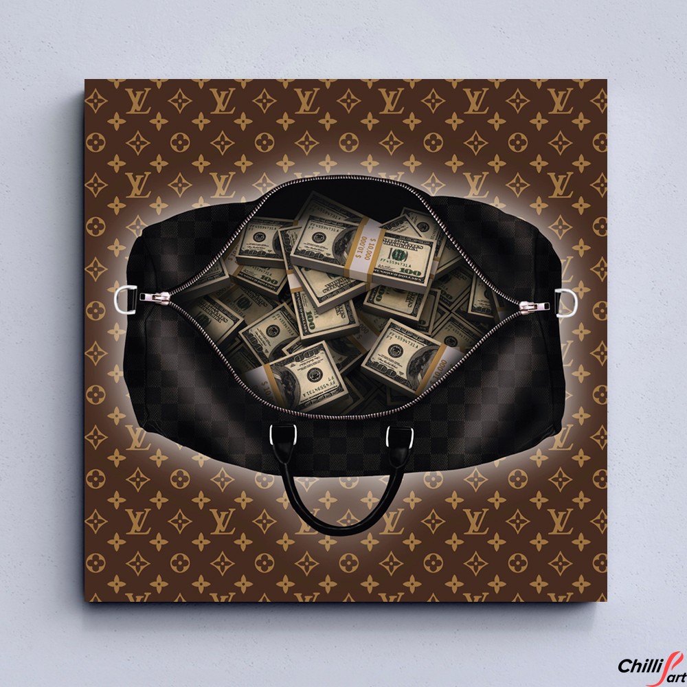 Картина Bag with Dollars