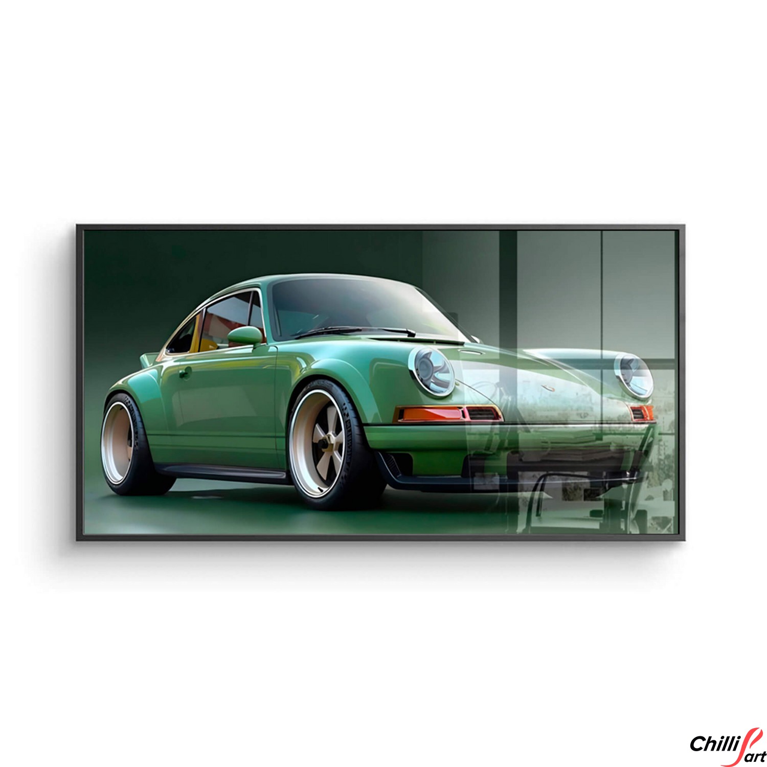 Картина Porsche Green Mirage