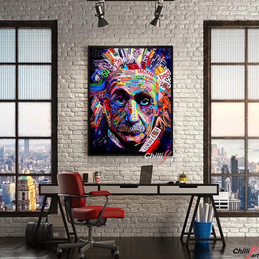 Картина Эйнштейн