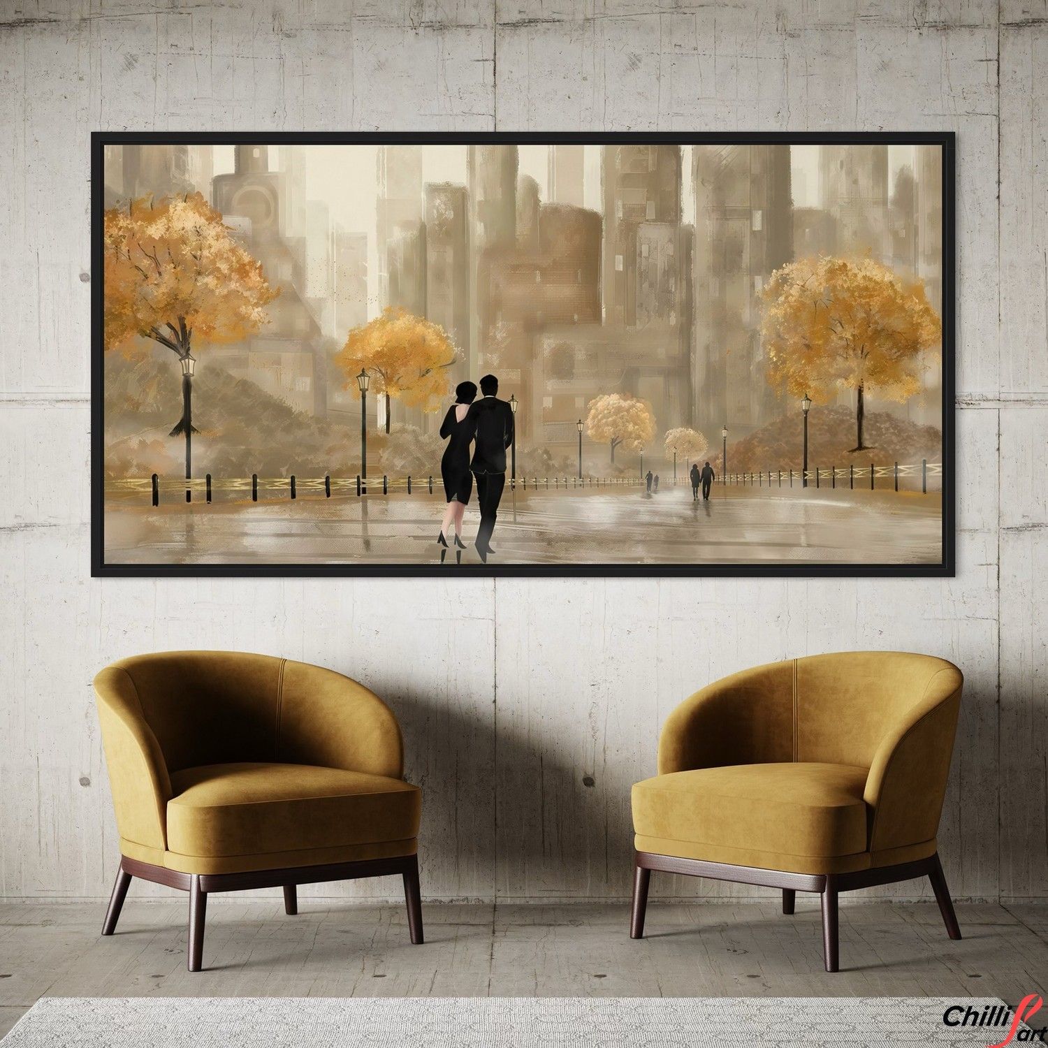 Картина Together in Fall