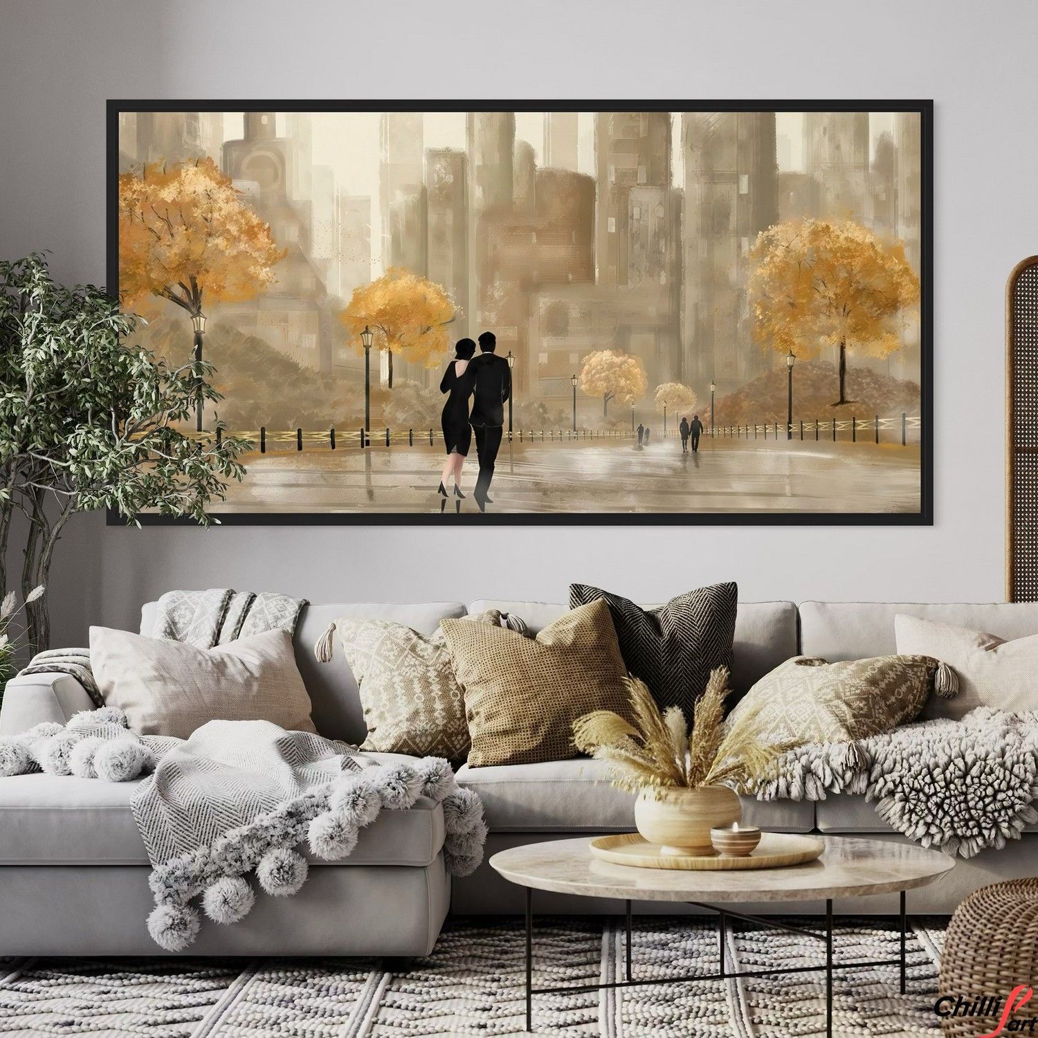 Картина Together in Fall