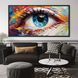 Картина Chromatic Gaze - 40х80 см - БЕЗ РАМКИ