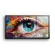 Картина Chromatic Gaze - 40х80 см - БЕЗ РАМКИ