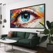 Картина Chromatic Gaze - 40х80 см - БЕЗ РАМКИ