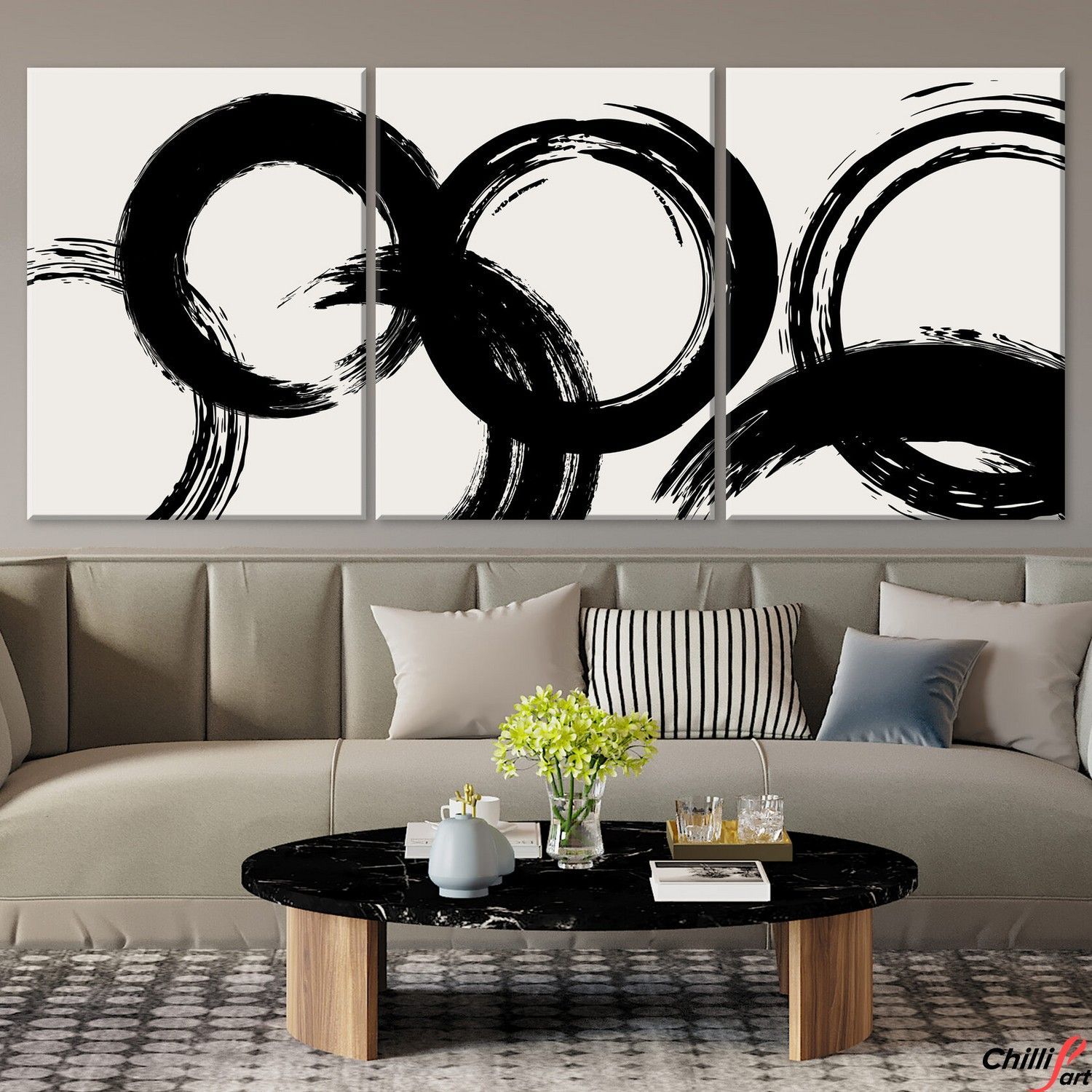 Картина Black Circle