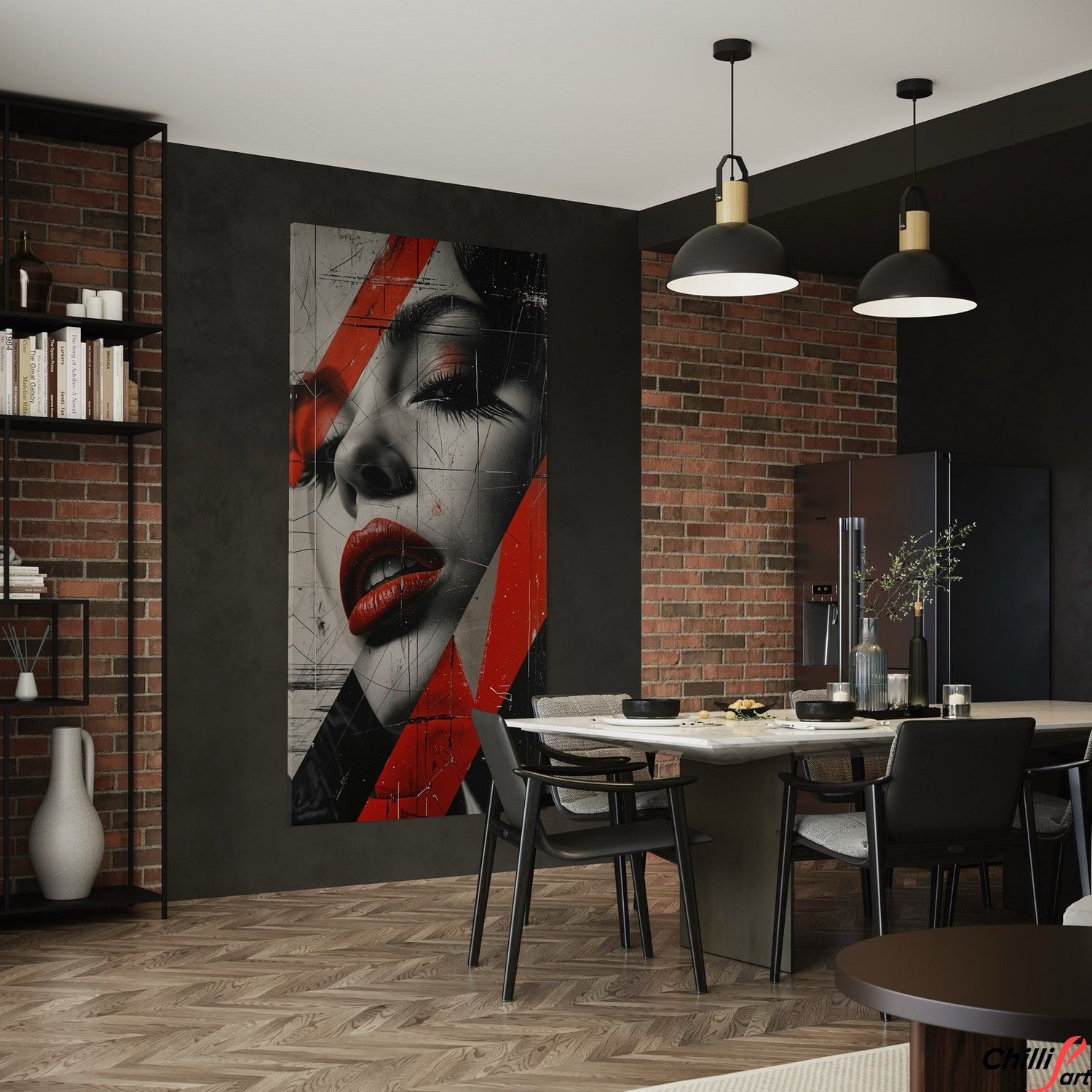 Картина Lips Like Fire