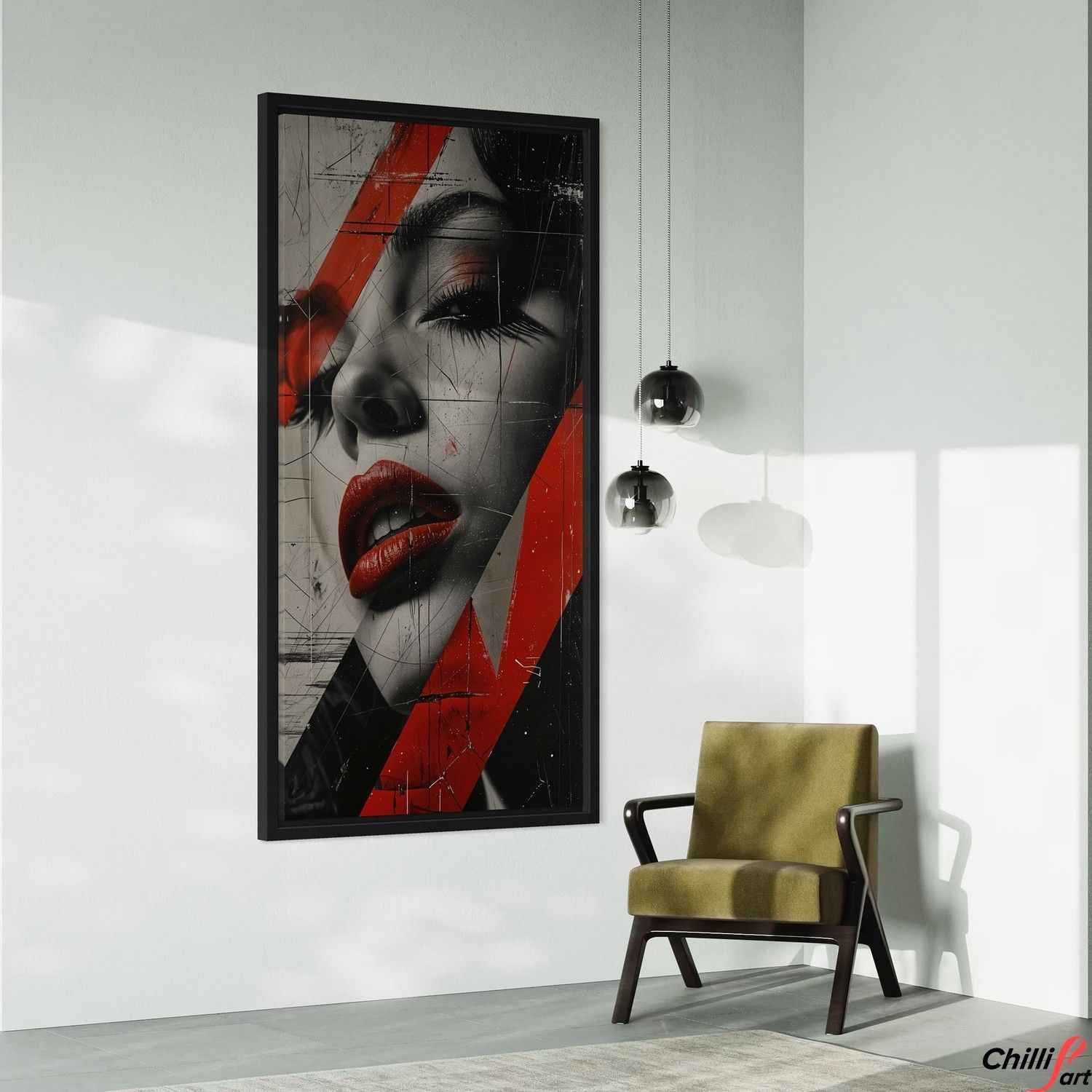 Картина Lips Like Fire