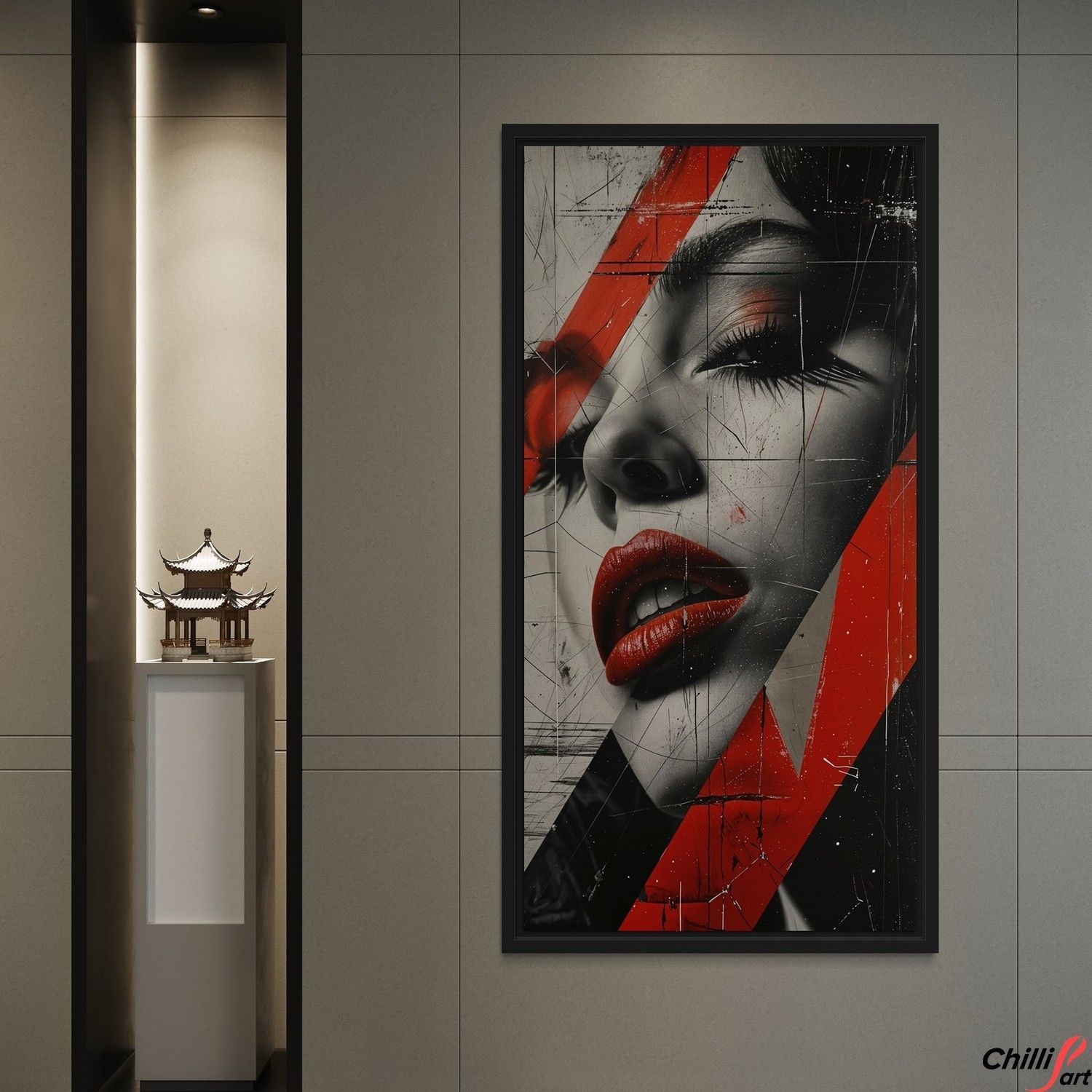 Картина Lips Like Fire