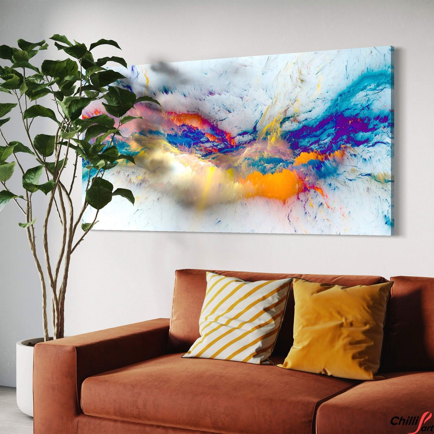 Картина Splashes of color