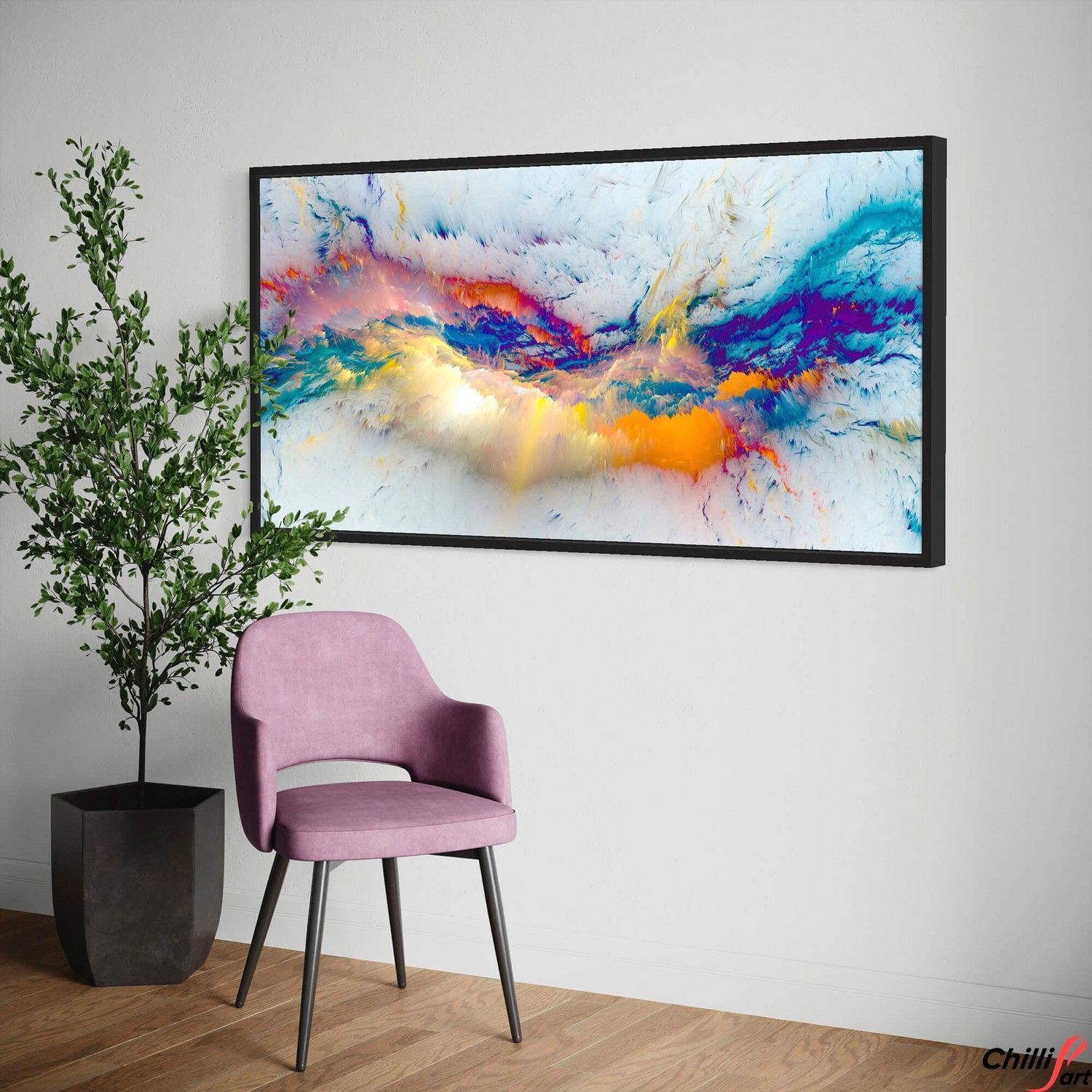 Картина Splashes of color