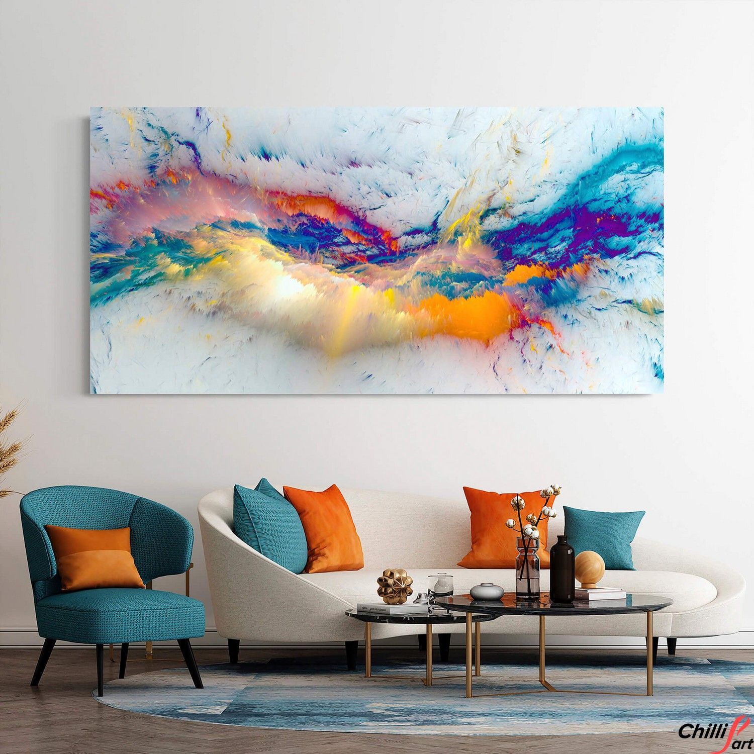 Картина Splashes of color