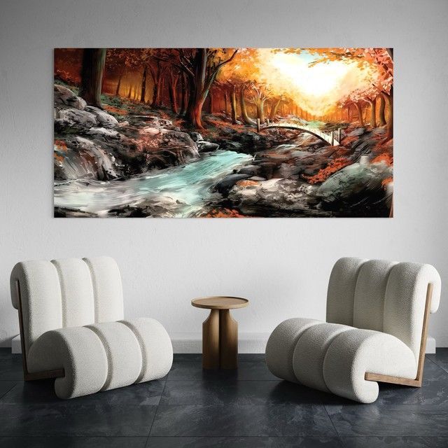 Картина Autumn Bridge