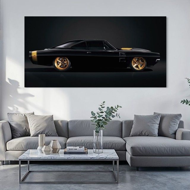 Картина Dodge Charger Golden Wheel Legacy